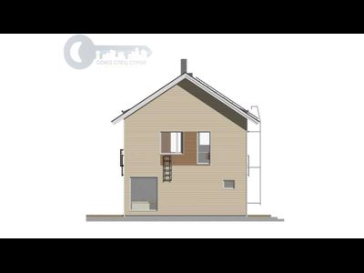 ДЖ-19 ЖИЛОЙ ДОМ: ГАБАРИТНЫЕ РАЗМЕРЫ: (9Х7М) 2 ЭТАЖА, ОБЩАЯ ПЛОЩАДЬ: 146М²