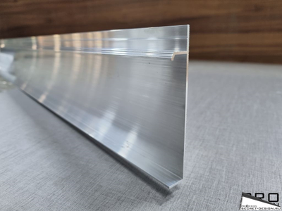 СКРЫТЫЙ ПЛИНТУС PRO DESIGN UNIVERSALE (НЕ АНОДИРОВАННЫЙ)