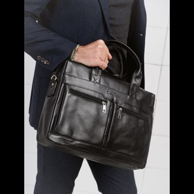 Сумка для ноутбука Lugano black (арт. 1007-01)