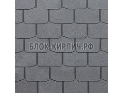 Гибкая черепица Docke pie standart крона серый