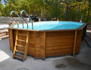 Апшеронска каркасный дом бассейн