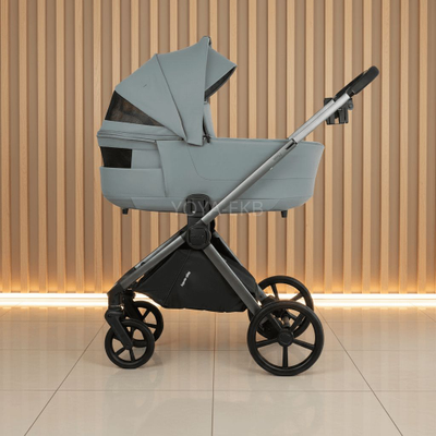 Детская коляска 2 в 1 Pituso Teffy Blue Tea/Graphite