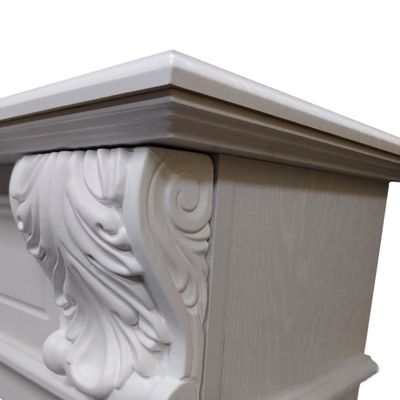 Линейный электрокамин Глория RF WT с очагом Flash 36