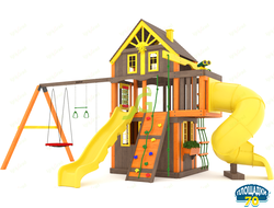 Детская площадка IgraGrad Шато 2 с трубой (Домик) мод.2