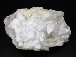 Кварц молочный, Кальцит, друза, Россия, Дальнегорск (115*90*78 мм, 749 г) №26035