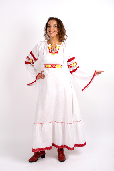 Платье льняное "На любовь к себе"