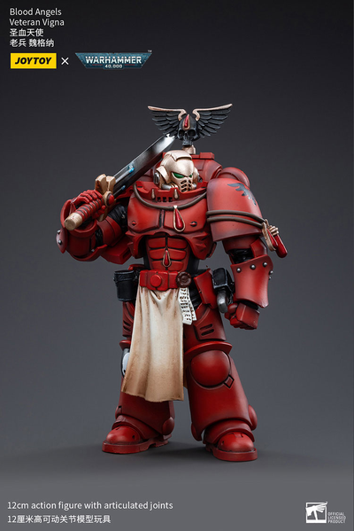 Joytoy: Фигурка Warhammer 40.000 "Blood Angels Veteran Vigna"