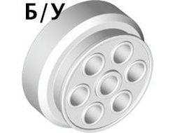 ! Б/У - Wheel 30mm D. x 13mm (13 x 24 Model Team), White (2695 / 269501 / 4240315 / 4507077) - Б/У