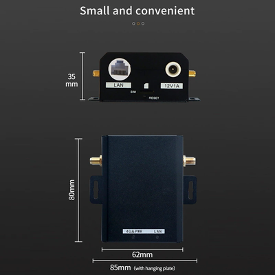DE/H927EU Уличный 4G/3G роутер для систем видеонаблюдения, металлический корпус WiFi (b/g/n) до 150 Мбит/с (LAN*1)