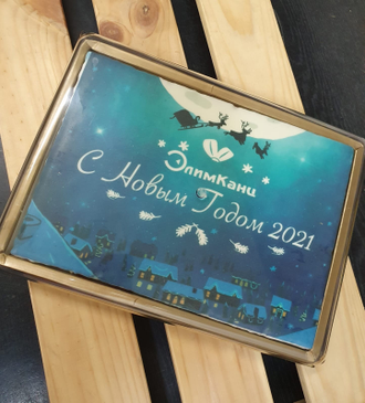 Пряник с фотопечатью на заказ 600 гр