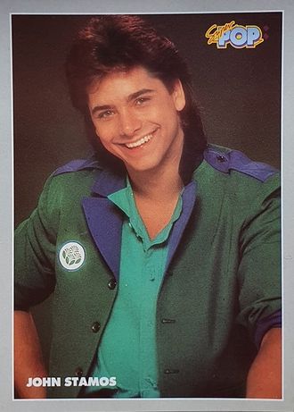 John Stamos Музыкальные открытки, Original Music Card, винтажные почтовые  открытки, Intpressshop