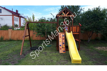 Уличные деревянные детские комплексы PERFETTO SPORT