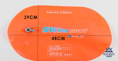Буй пловца MARJAQE SB 48*29см с поясным ремнем