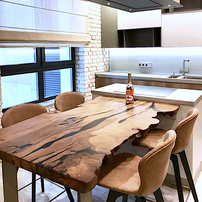 слэб, стол из слэба, карагач, массив карагача, мебель из массива, лофт, дизайнерский стол на заказ