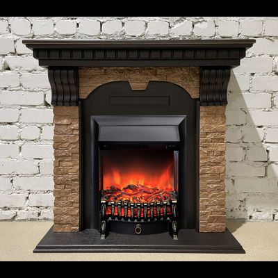 Электрокамин Дублин BL M4 с очагом Fobos