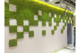 Вывески и предметы декора из стабилизированного мха