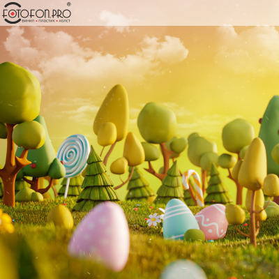 Фотофон 3D пазловый «Пасхальный пряник»