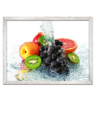 Картина на холсте в раме 77беж 40*50 "Фрукты".