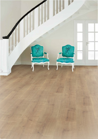 Ламинат Wineo Дуб Солнечный LA145N в интерьере