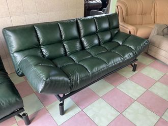 Кожаный диван-кровать, финский. Новый.