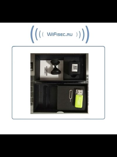 Бюджетная IP видеоняня/авто видеорегистратор/охранная видеокамера WiFi (мини куб) с аккумулятором и с DVR, Full HD (Pro iCam)