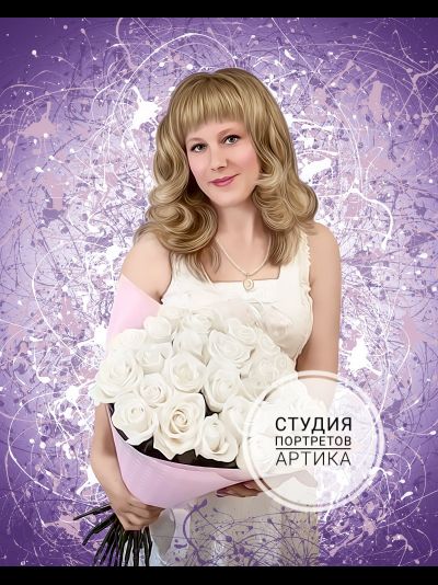 Портрет в Стиле Дрим-Арт 1 Человек