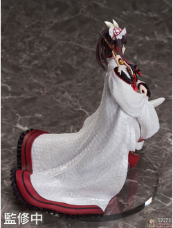 Фигурка 1/7 Куруми Токисаки (Tokisaki Kurumi Shiromuku)