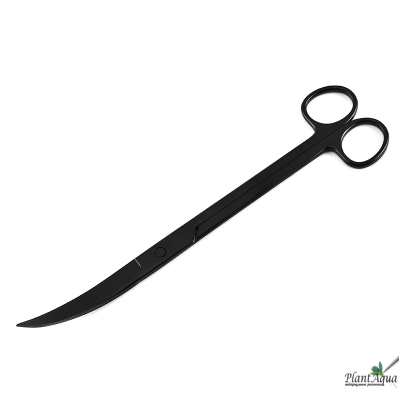 SwetAqua Black Scissors NKI 250 - Ножницы металлические изогнутые, 25 см, черные