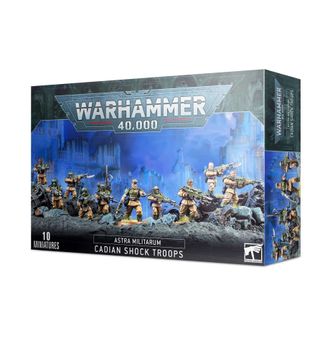 Warhammer 40000: Astra Militarum Cadian Shock Troops