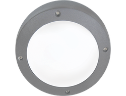 Светильник накладной Ecola B4139S влагозащ.матов.круг серый алюм.1*GX53 IP65 145х145х65 FS53SSECS