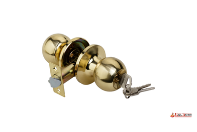 Дверная фурнитура Ручка ШАР 607 ключ/фиксатор