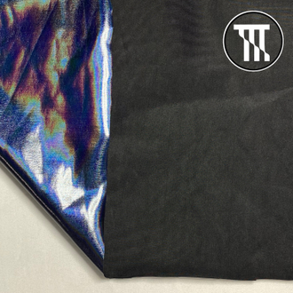 Бифлекс-парча, цв. Темно-синий