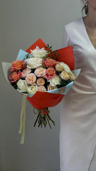 Букет цветов на 8 марта № 753