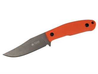 Нож Askete сталь N690 Tacwash рукоять Orange G10