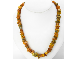 Бусы из  необработанного янтаря 03020 55 см