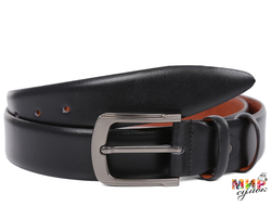 LV0235-120 black LEO VENTONI Ремень муж. нат. кожа