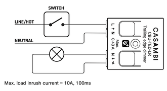 Диммер Casambi CBU-TED-LR (TRIAC)