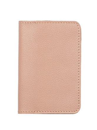 НАБОР Smart пудрово-розовый | Обложка на паспорт и визитница