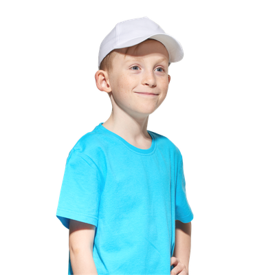 Бейсболка детская А10JU 100% хлопок