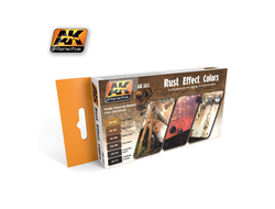AK-Interactive: Набор акриловых красок: Эффект ржавчины