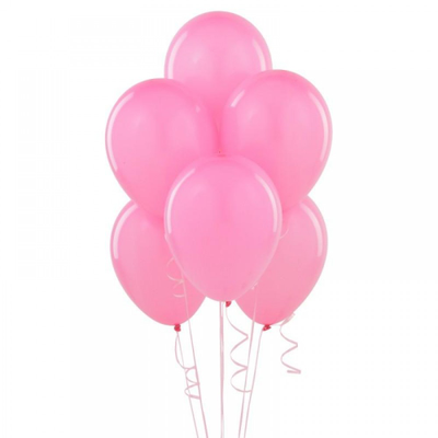 Розовые шары 10 шт