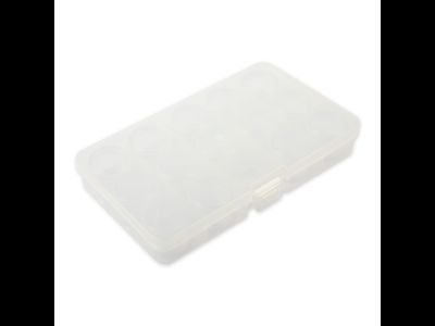 &quot;Gamma&quot; Коробка пластик для шв. принадл. OM-042-110 пластик 17.7 x 10.2 x 2.3см прозрачный