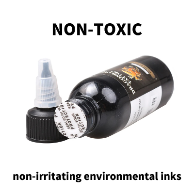 Тату краска чёрная DragonHawk 60 мл