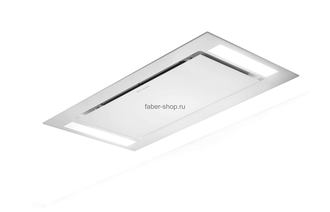 FABER Вытяжка встраиваемая HEAVEN GLASS 2.0 WH A90