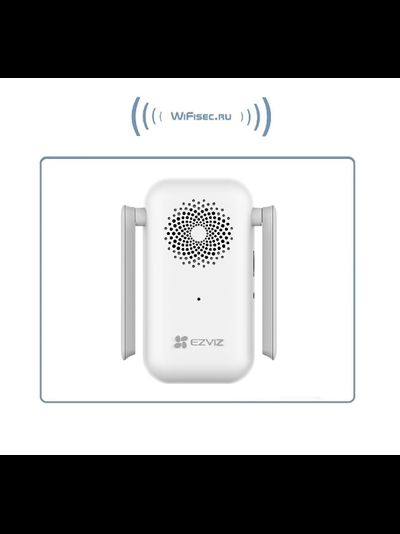 EZVIZ DB2C - Беспроводной звонок со звуковой станцией с DVR, Full HD