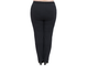 Женские утепленные брюки с высокой посадкой арт. 4039КБТ (Цвет серо-черный) Размеры 60-90