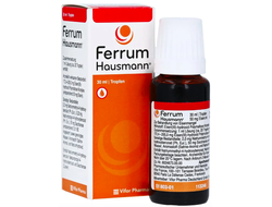 Ferrum Hausmann - Железо жидкое для детей (Германия)