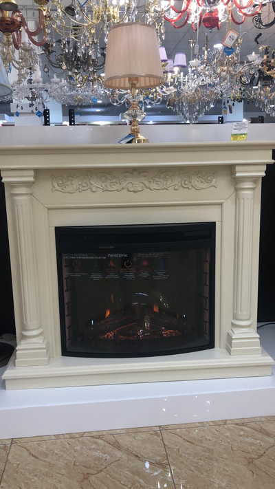 Каминокомплект Монте с очагом PANORAMIC 28