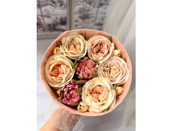 Цветы из зефира на День Матери