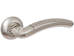 Ручка дверная Венеция INDH 36-08 SN/NP никель